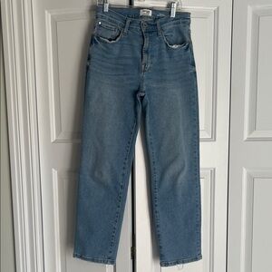 Kensie Light Blue Straight Leg Jeans